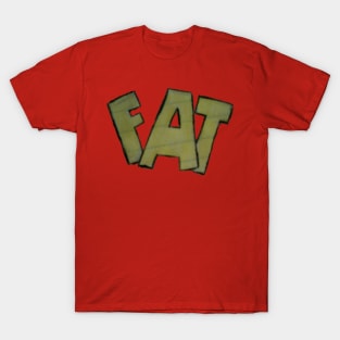 Fat Funny Sleazy Video Title Insatiable T-Shirt